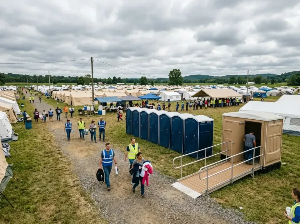 disaster-relief-camp-restrooms-010 — frequently asked questions, Dumpster & Portable Bathrooms Rental in Red Rock, AZ